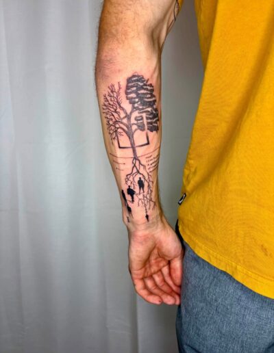 Tatouage à Princeville – artiste de DM Studio Tatouage