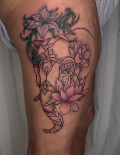 Tatouage à Princeville – artiste de DM Studio Tatouage